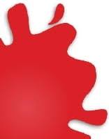 Gunze H013 flat red splash